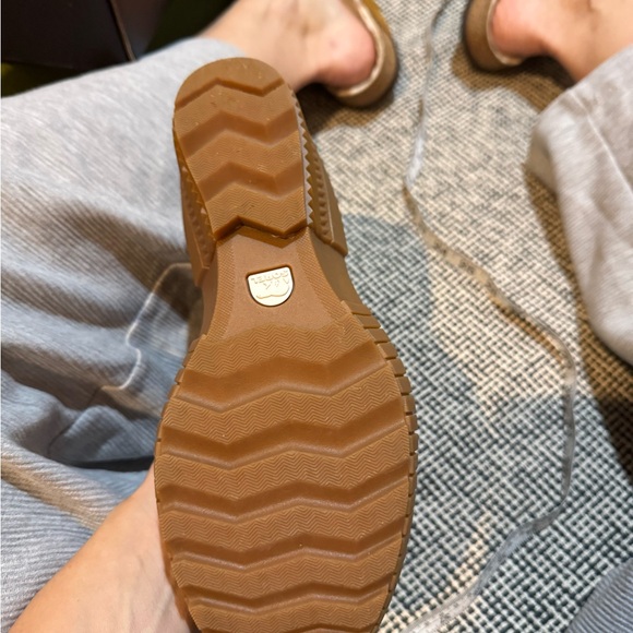 Sorel Tan Leather Wedge Boots - Picture 7 of 7